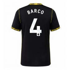 Chelsea Valentin Barco #4 Bortatröja 2026-27 Korta ärmar